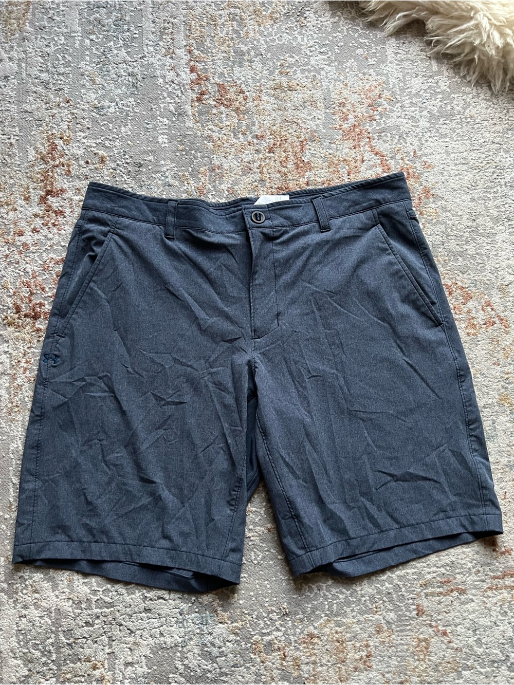 Under Armour Men's Heatgear Flat-Front Performance Shorts